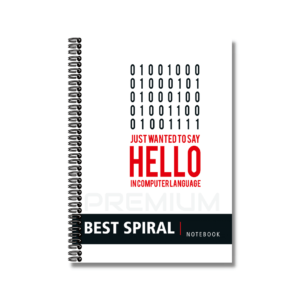 Best Spiral – Ruled Pages Spiral Notebook | A4 Size Notebook | C- 34